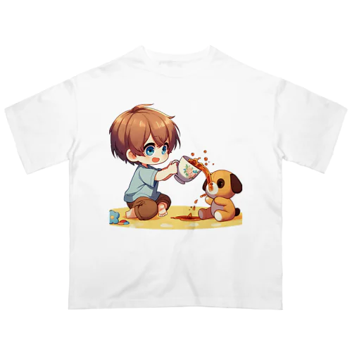 お茶会ごっこ Oversized T-Shirt