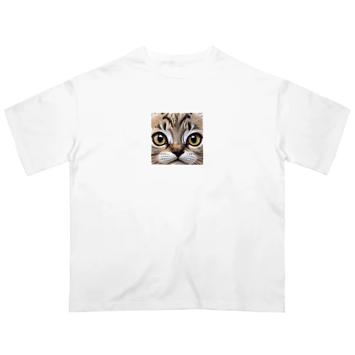 近接子猫 Oversized T-Shirt