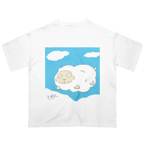 朔メェ～Tシャツ Oversized T-Shirt