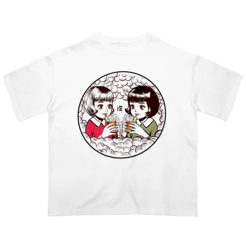 ブクブクシスターズの泡泡祭り Oversized T-Shirt