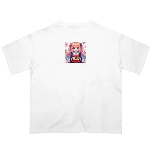 美少女 オーバーサイズTシャツ