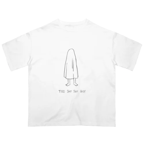 TOO SHY SHY BOY 黒 Oversized T-Shirt