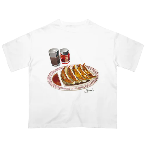 餃子 オーバーサイズTシャツ