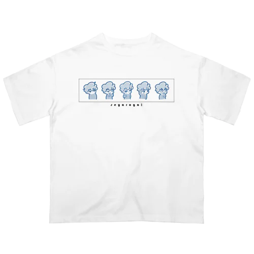 GoRoYaNi BLUE オーバーサイズTシャツ