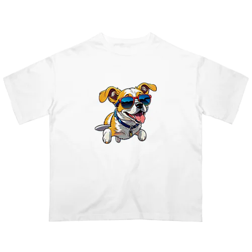 flying dog Oversized T-Shirt