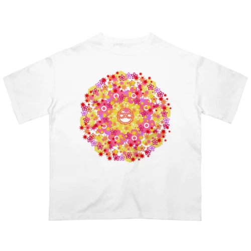 highest sun　PONPUS116 Oversized T-Shirt