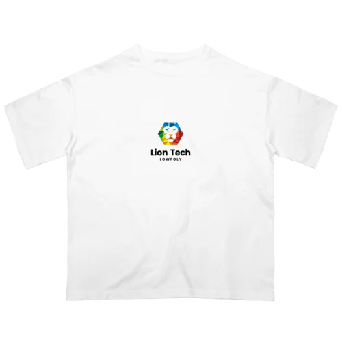 Lion Tech（LOWPOLY） Oversized T-Shirt