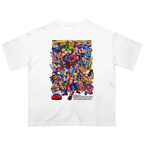 テクノスジャパンキャラクターズ Oversized T-Shirt