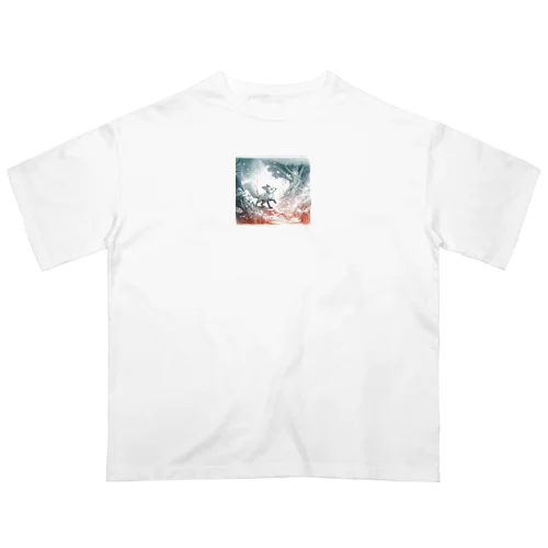 狐の冒険：魔法の森 Oversized T-Shirt