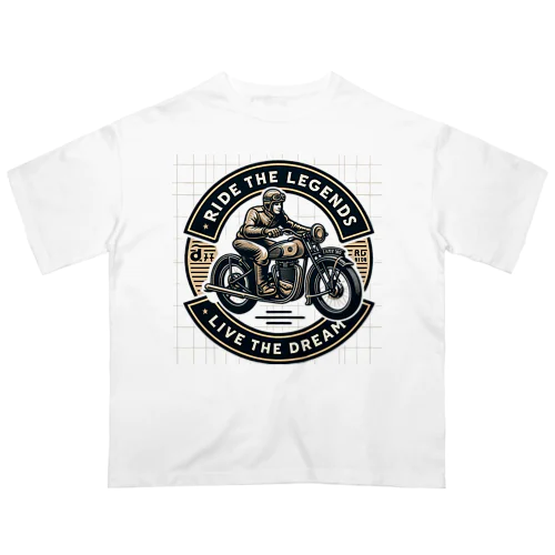 Ride the legends  オーバーサイズTシャツ