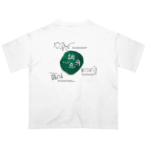 坐禅 オーバーサイズTシャツ