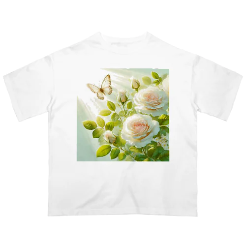 「白薔薇」グッズ オーバーサイズTシャツ