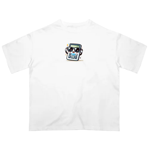 ハッピーな計算機サングラス！ Oversized T-Shirt