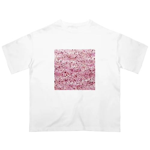 Pink sand beach オーバーサイズTシャツ