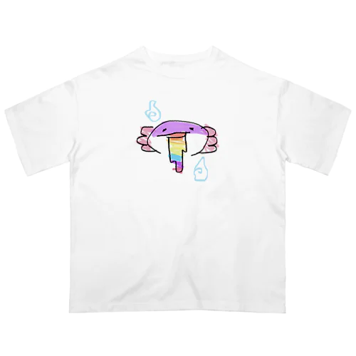 うぱえにっき「おろろろ」 Oversized T-Shirt