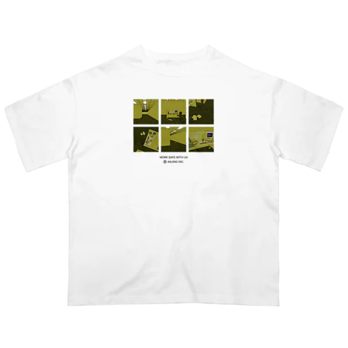 ANJING INC. MERCH / Pixelated version オーバーサイズTシャツ