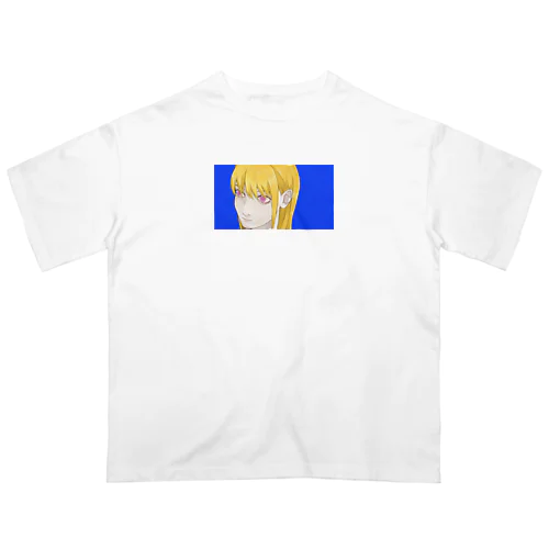 金色 オーバーサイズTシャツ