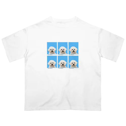 つくねちゃん証明写真 オーバーサイズTシャツ