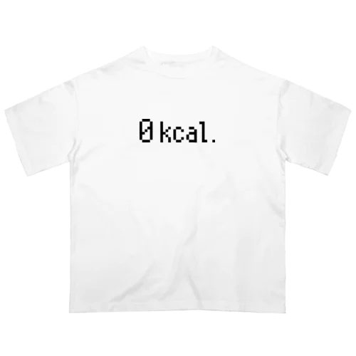 0kcal - dot black オーバーサイズTシャツ