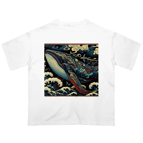 浮世ゑ-勇魚- オーバーサイズTシャツ