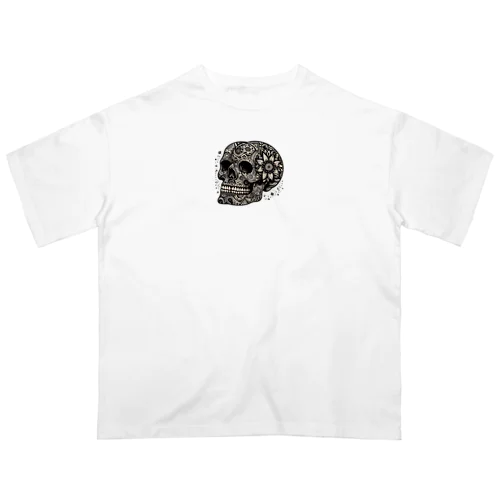 SKULL002 オーバーサイズTシャツ