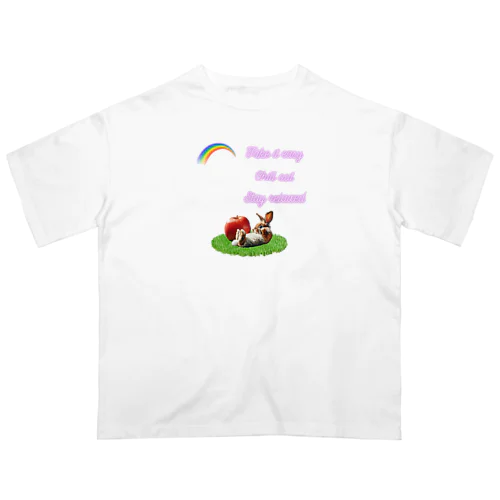 「心のリセット」 Oversized T-Shirt