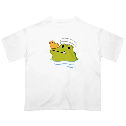 blobwani(お風呂) オーバーサイズTシャツ