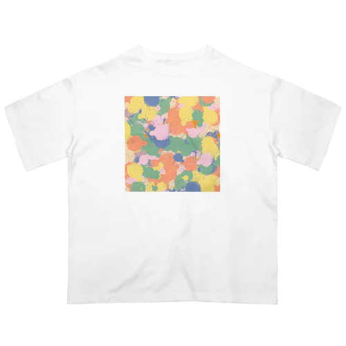 お気に入りペイント Oversized T-Shirt