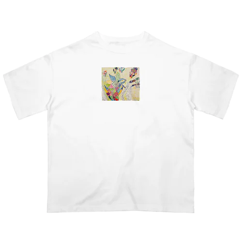 海の花　カイフラワー Oversized T-Shirt