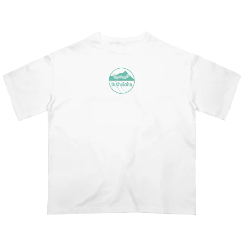 mahaloha 丸ロゴ Oversized T-Shirt