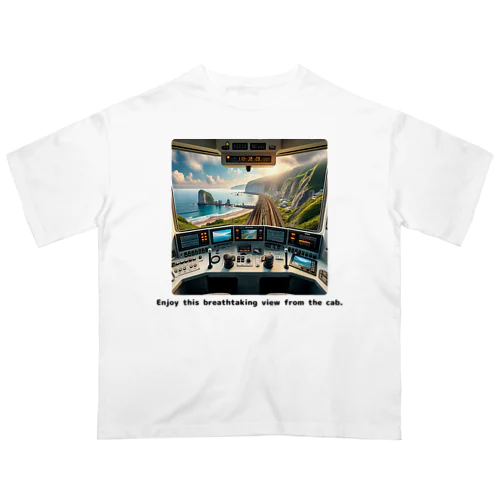 運転席からの絶景 Oversized T-Shirt