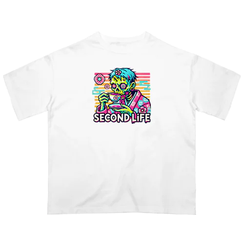 ZOMBIE_第二の人生 Oversized T-Shirt