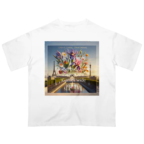 パリ　オリンピック　パラリンピック　2024 Oversized T-Shirt