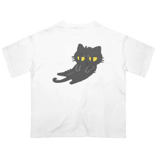 今日も曇り猫 Oversized T-Shirt