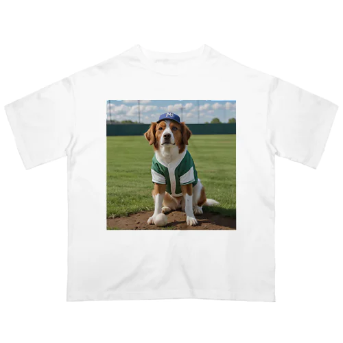 犬野球 オーバーサイズTシャツ