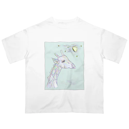 ブルージラフ Oversized T-Shirt