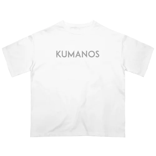 KUMANOS白 オーバーサイズTシャツ