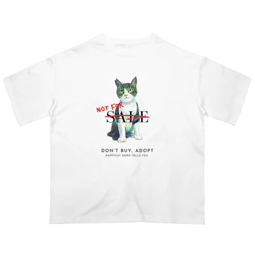 GORO 枠なし/ADOPT オーバーサイズTシャツ