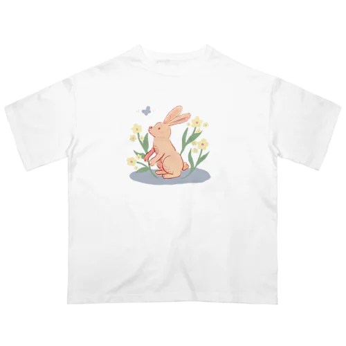 Rabbit オーバーサイズTシャツ