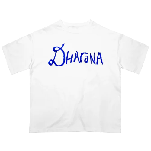 yogaの八支則　dharana  オーバーサイズTシャツ