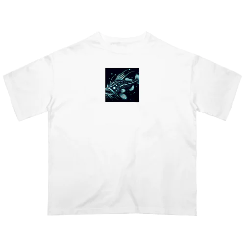 深海魚オニキンメ Oversized T-Shirt