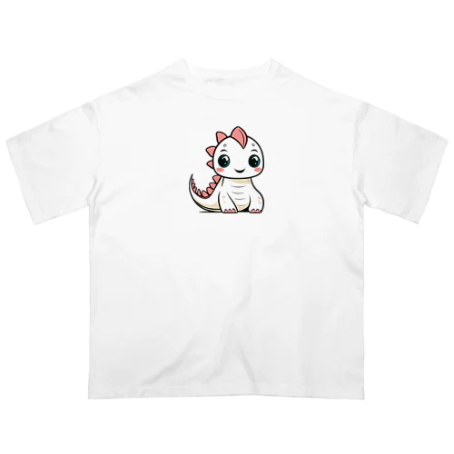 恐竜 オーバーサイズTシャツ