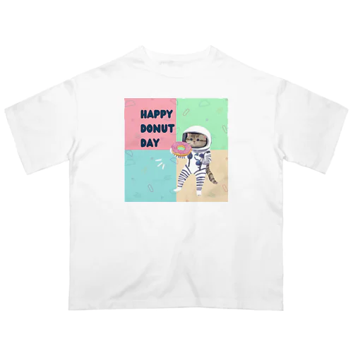 HAPPY DONUT DAY オーバーサイズTシャツ