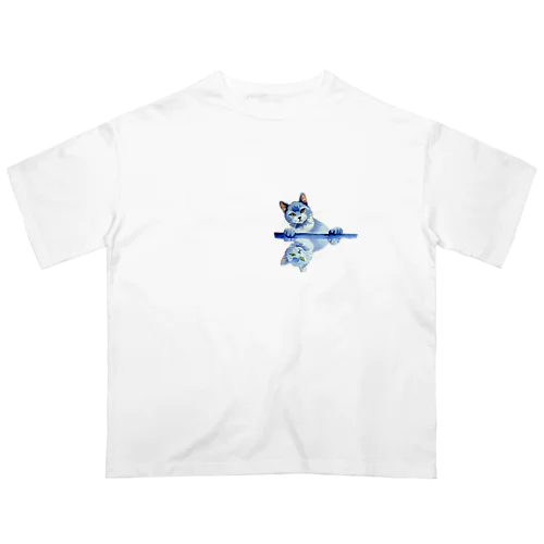 猫ちゃーーん2 オーバーサイズTシャツ