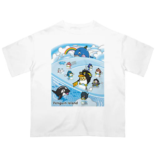 Penguin Island / ペンギンアイランド オーバーサイズTシャツ