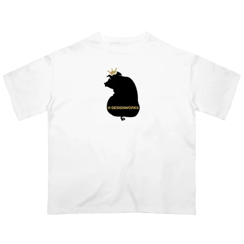 王冠BUTA オーバーサイズTシャツ