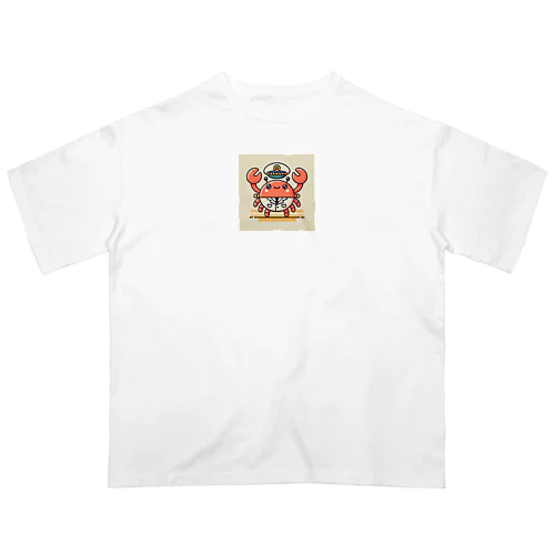 カニ提督 オーバーサイズTシャツ