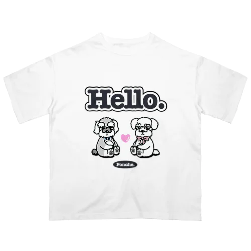 ルルララHello. Oversized T-Shirt