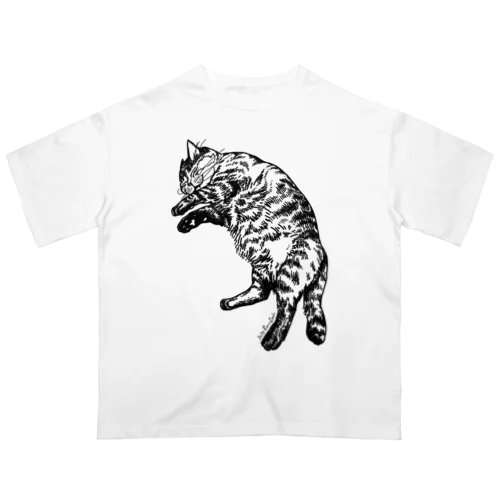 ぴーすふるスリープbyねこ Oversized T-Shirt