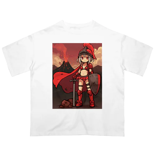 火山の女剣士 Oversized T-Shirt